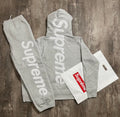 1:1 Top Quality Supreme Full Set - Grey & White